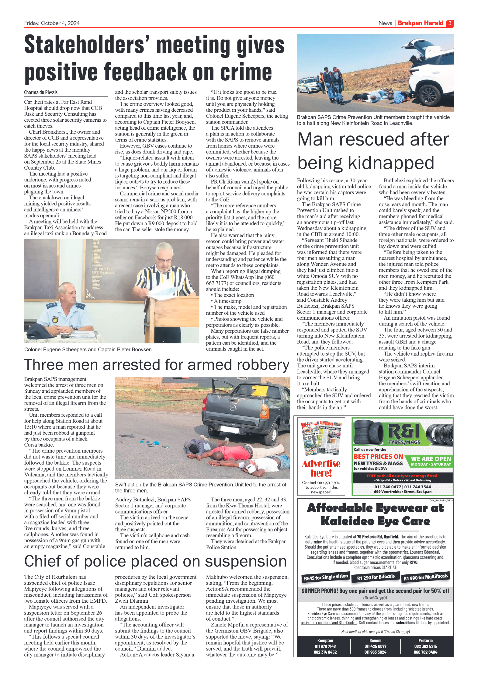 Brakpan Herald 4 October 2024 page 3