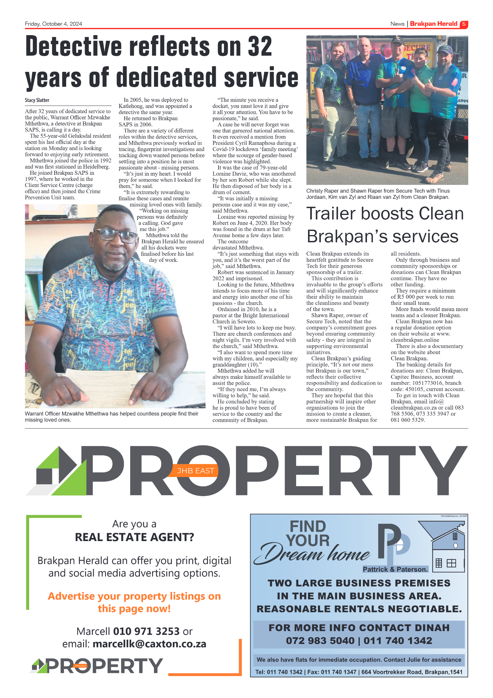 Brakpan Herald 4 October 2024 page 5