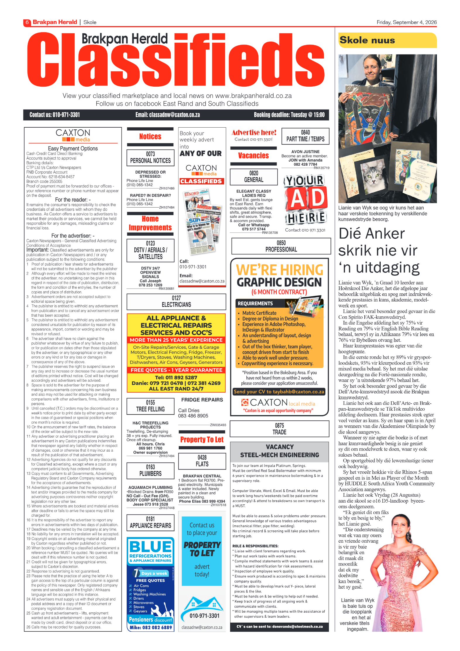 Brakpan Herald 4 September 2026 page 6