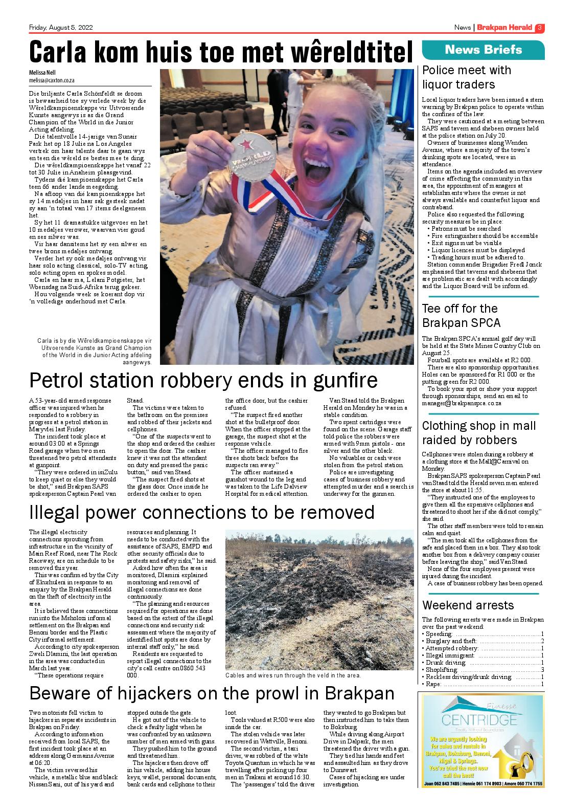 Brakpan Herald 5 Aug 2022 page 3