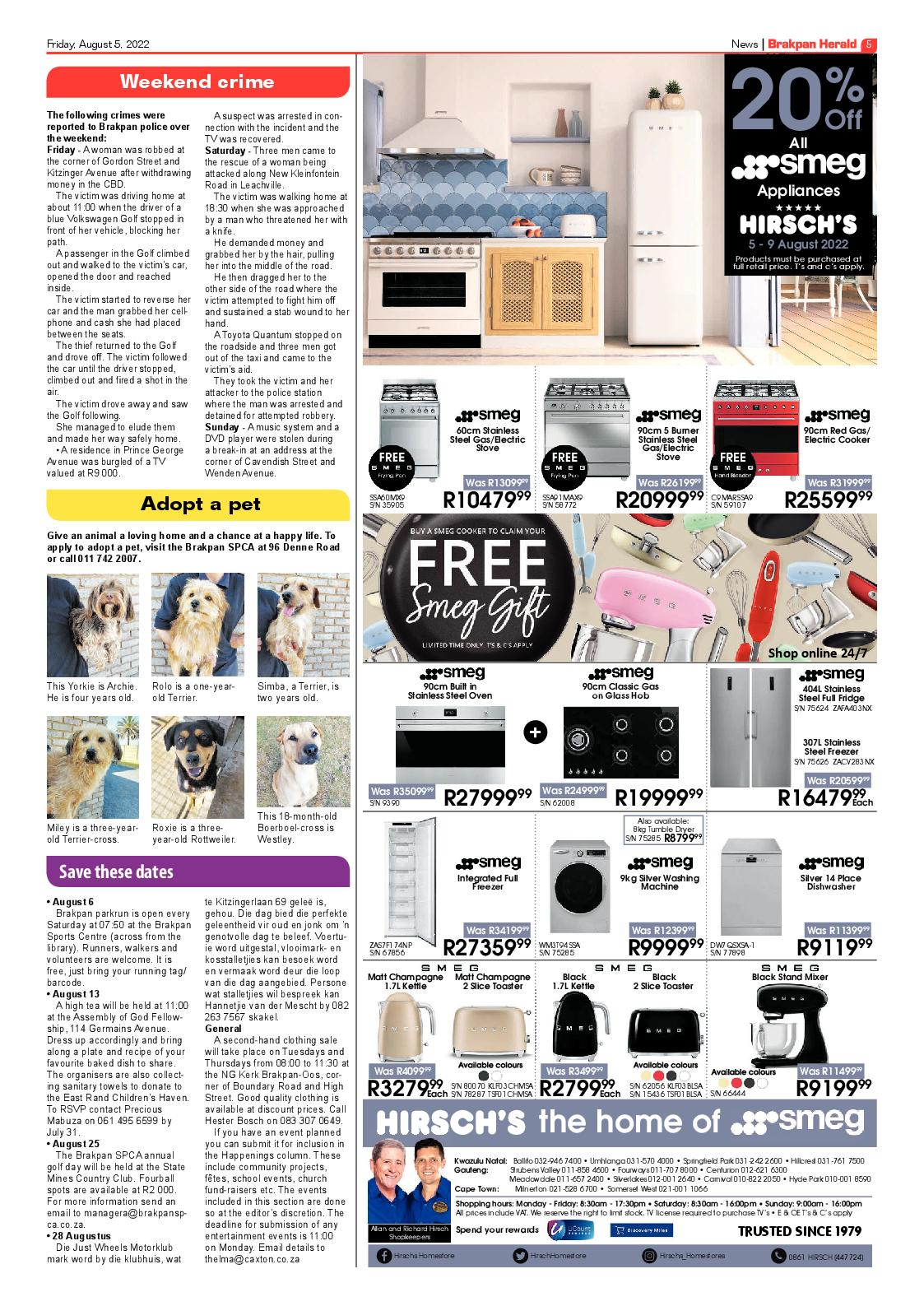 Brakpan Herald 5 Aug 2022 page 5