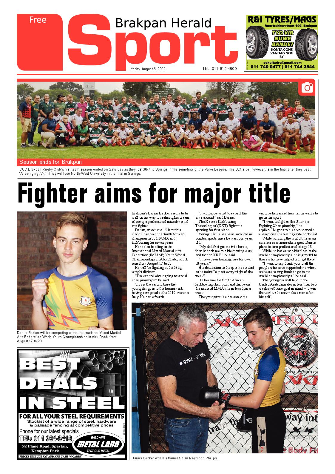 Brakpan Herald 5 Aug 2022 page 8