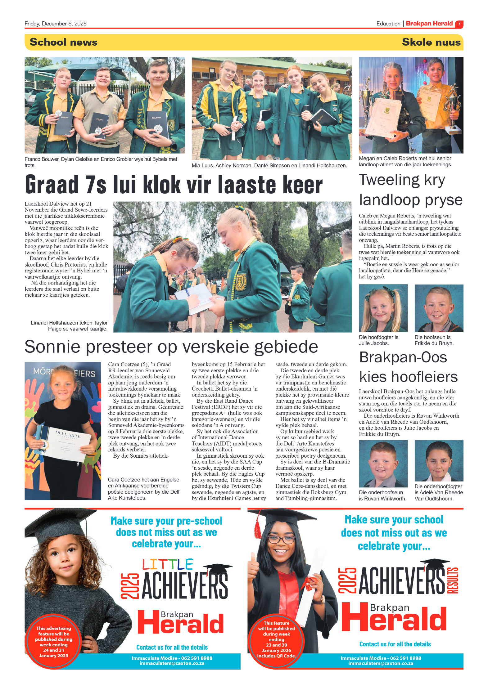 Brakpan Herald 5 December 2025 page 7