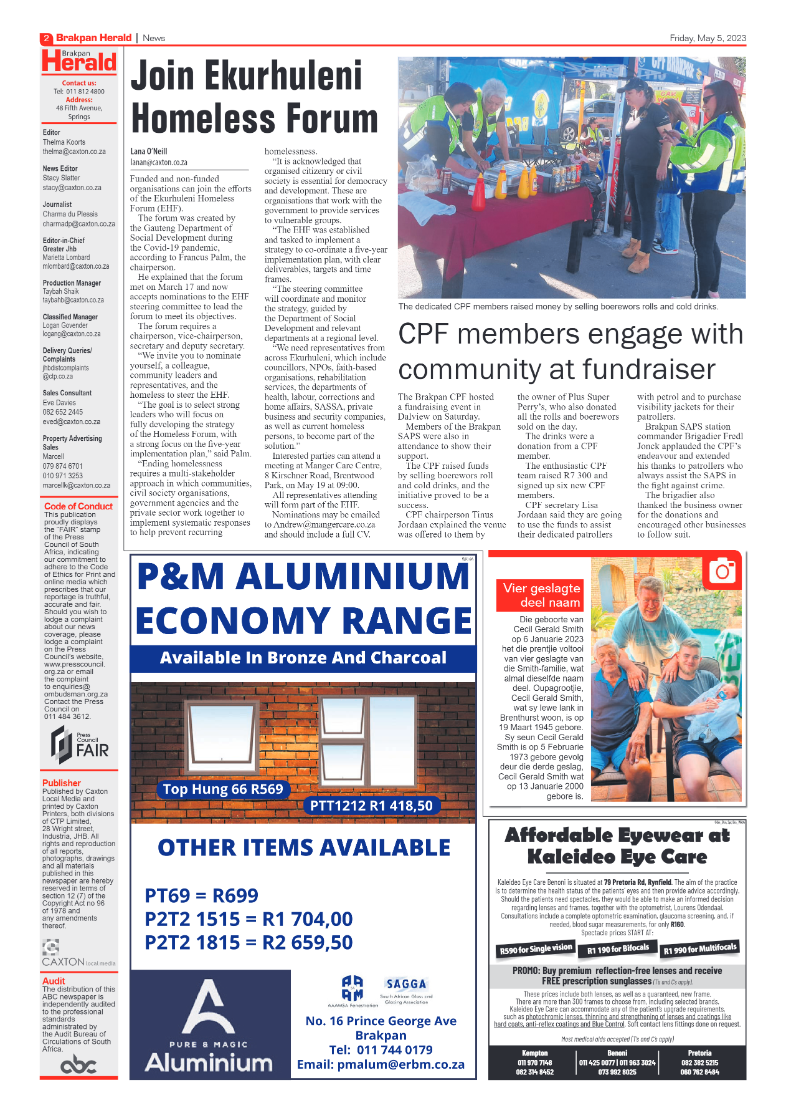 Brakpan Herald 5 May 2022 page 2