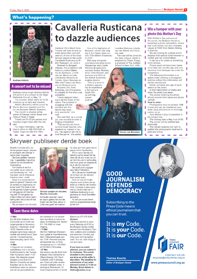 Brakpan Herald 5 May 2022 page 5