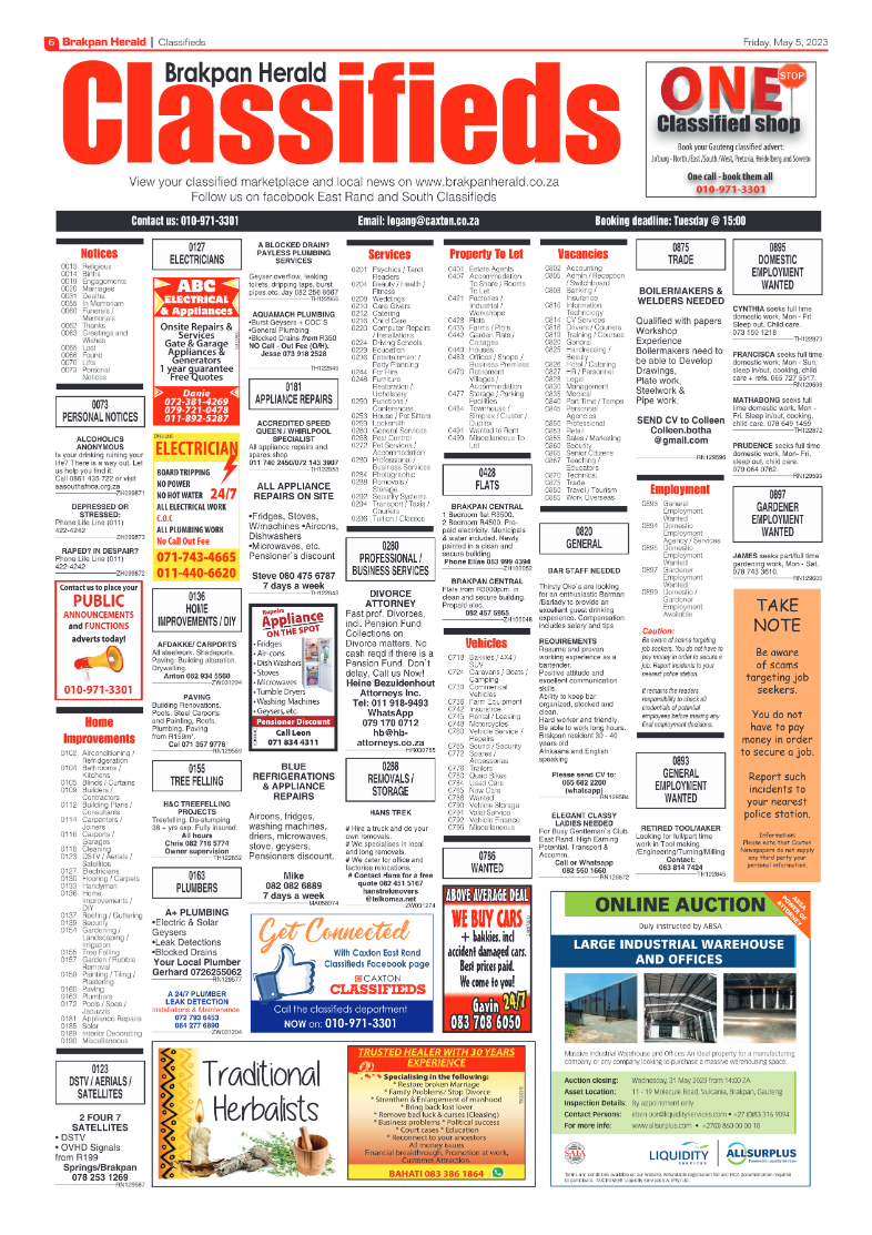 Brakpan Herald 5 May 2022 page 6
