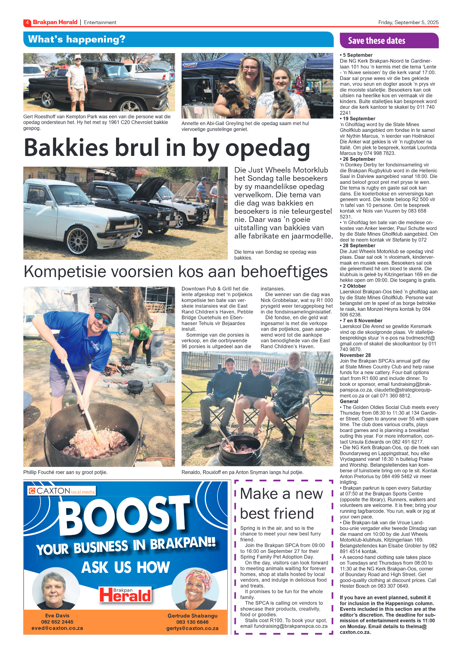Brakpan Herald 5 September 2025 page 4