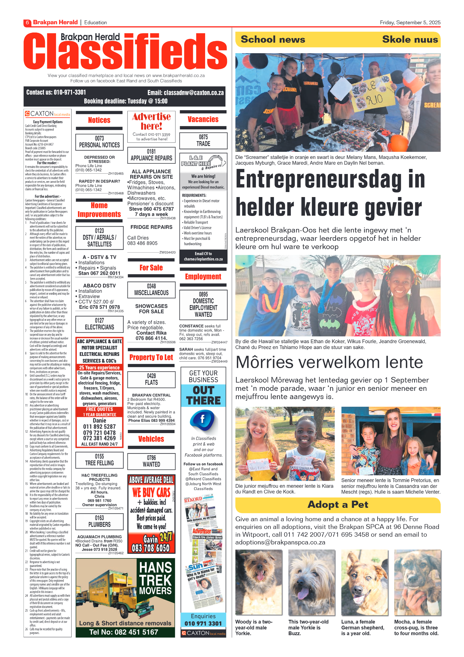 Brakpan Herald 5 September 2025 page 6