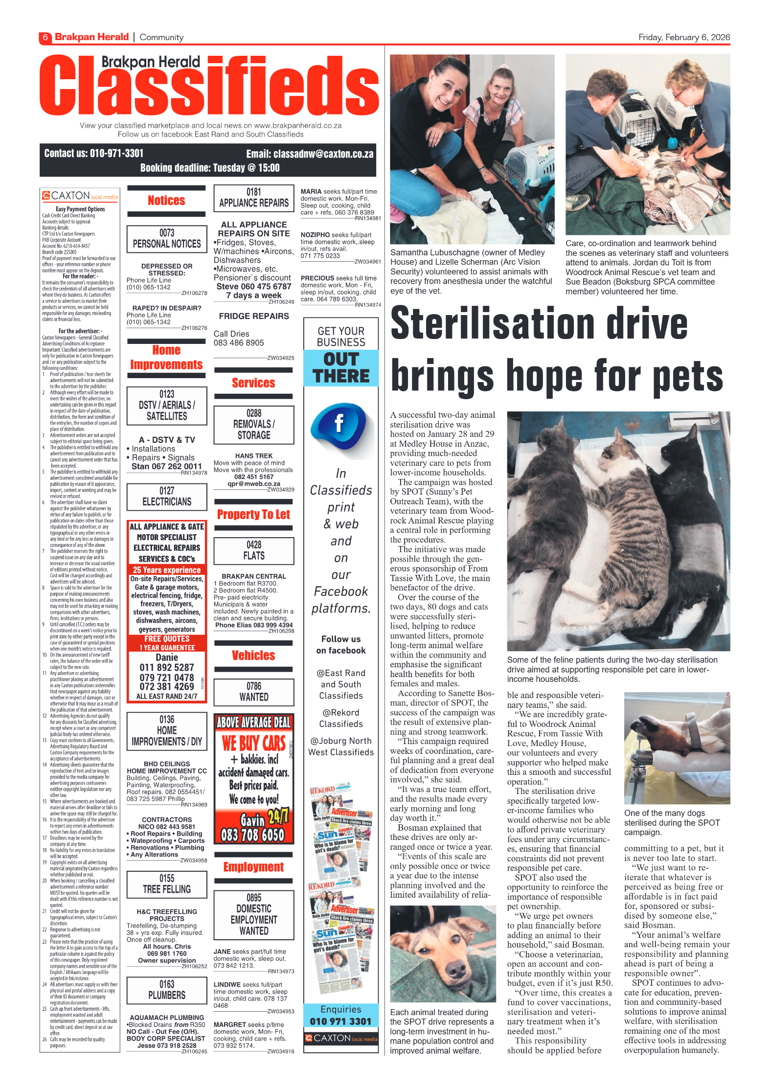 Brakpan Herald 6 February 2026 page 6