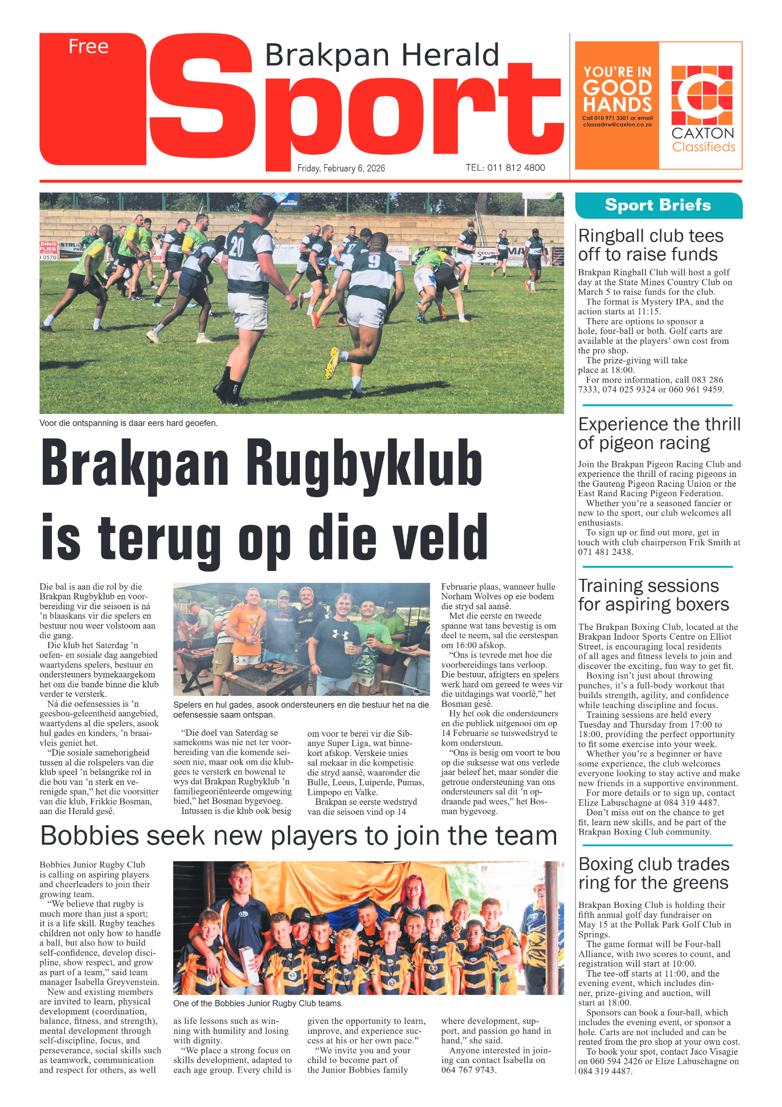 Brakpan Herald 6 February 2026 page 8
