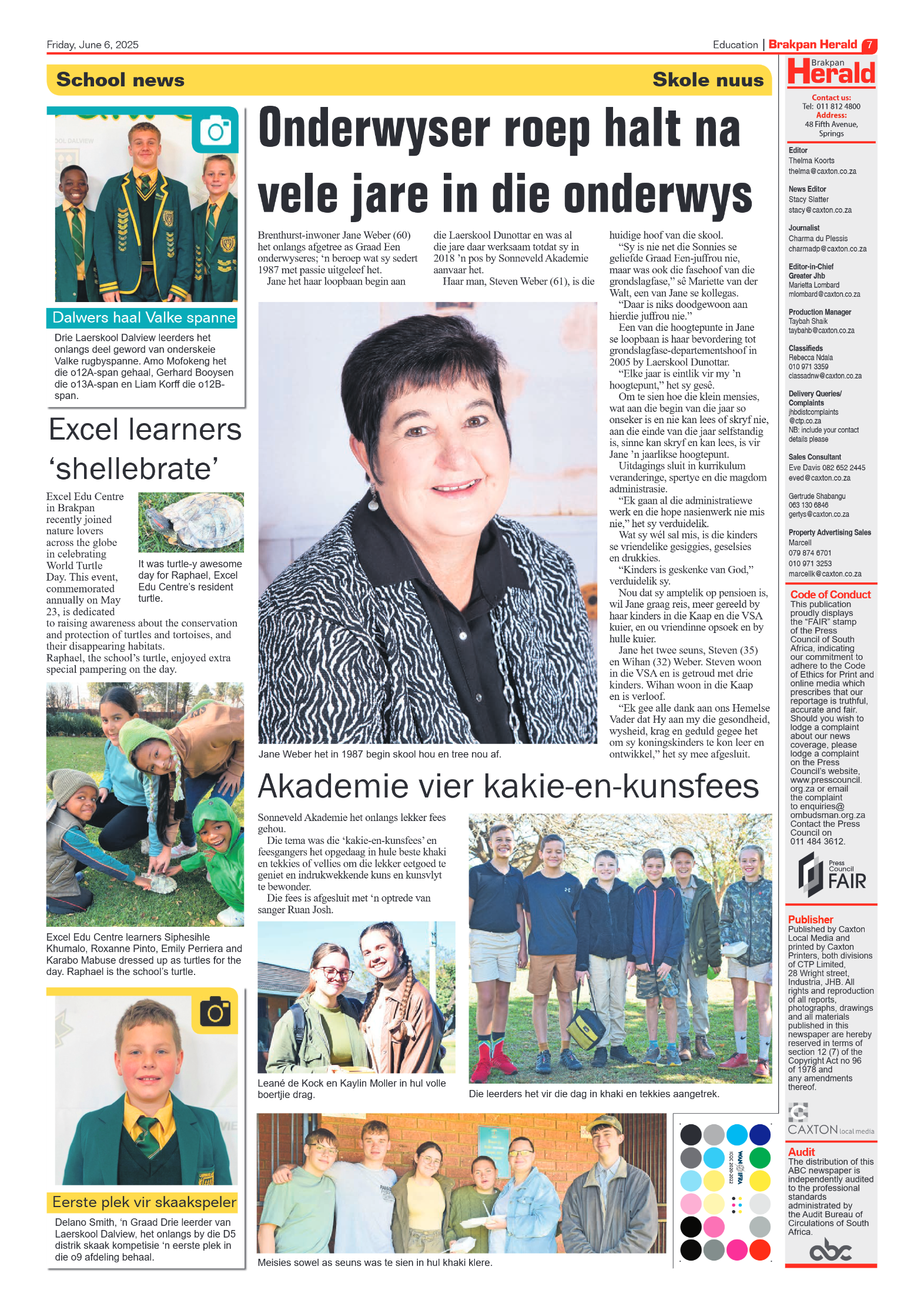 Brakpan Herald 6 June 2025 page 7