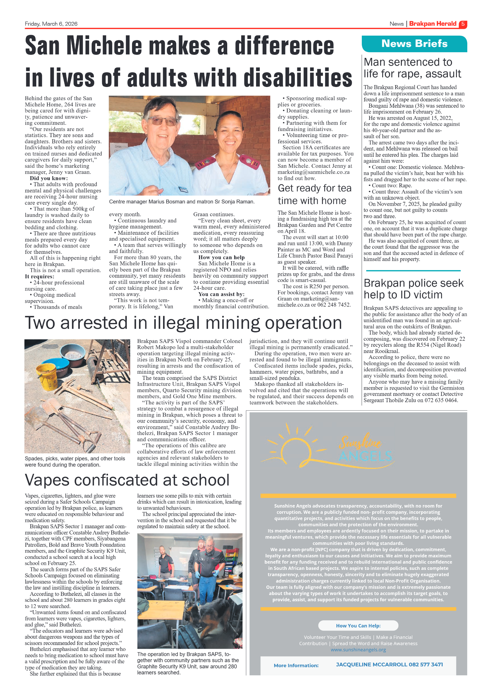 Brakpan Herald 6 March 2026 page 5