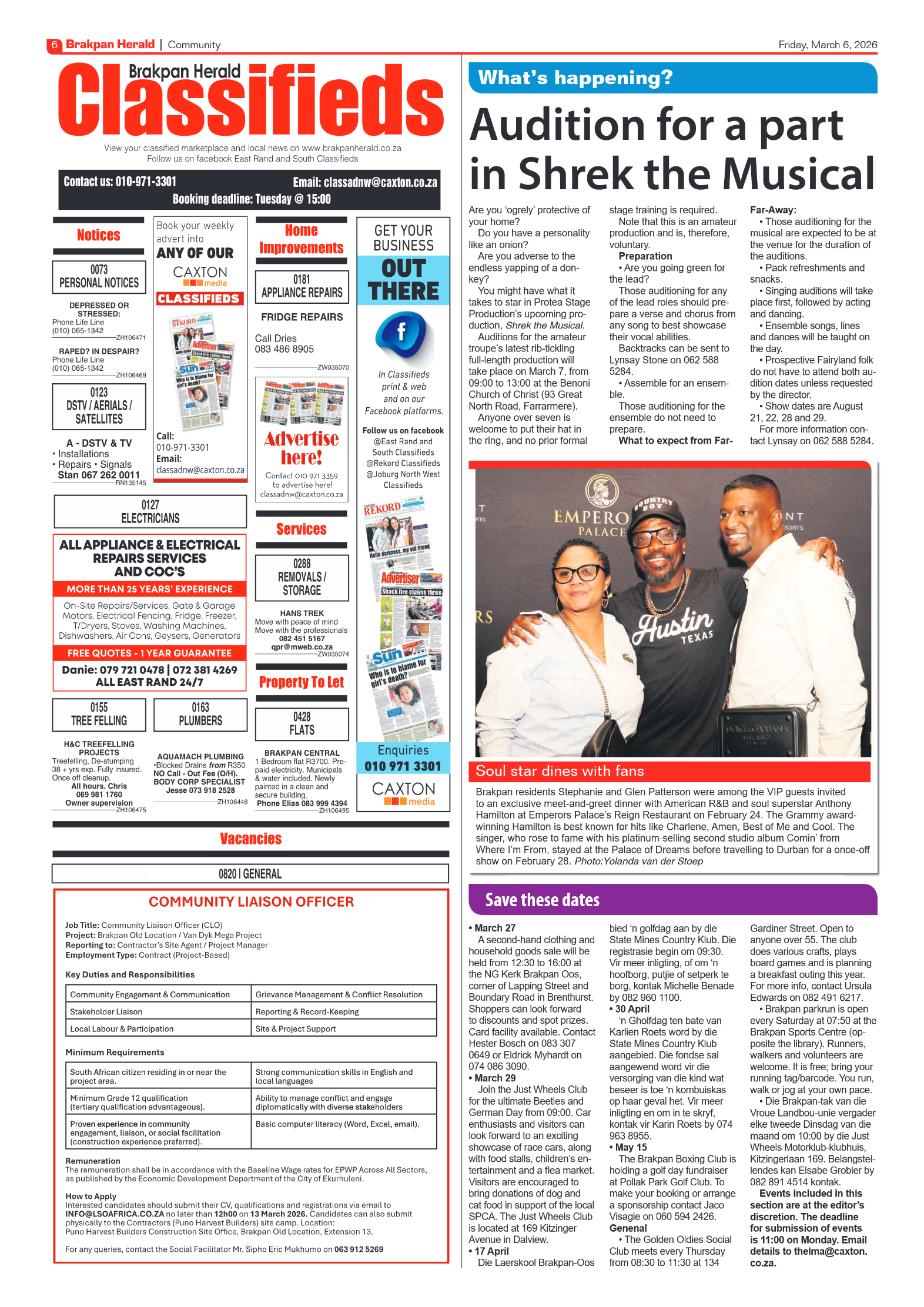 Brakpan Herald 6 March 2026 page 6