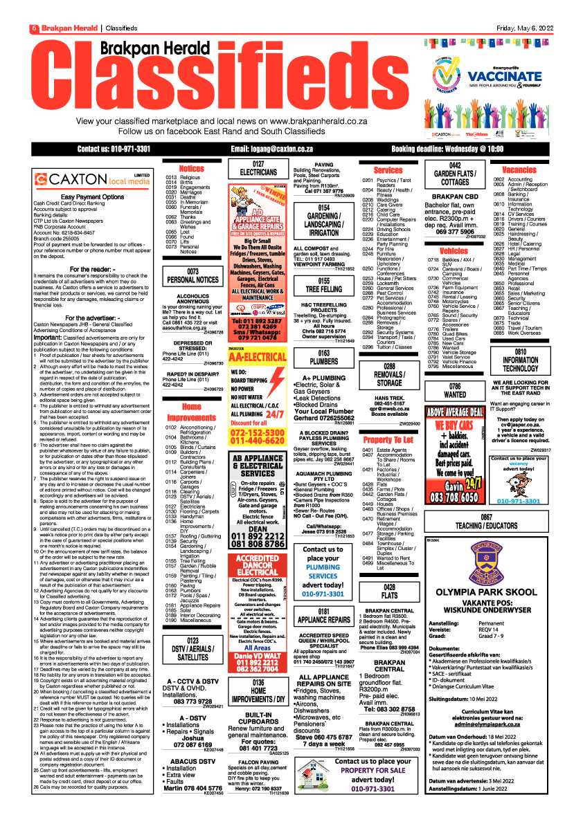 Brakpan Herald 6 May 2022 page 6