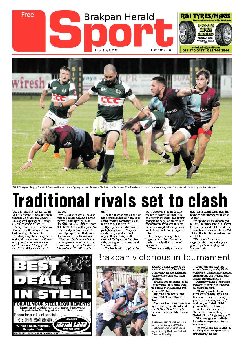 Brakpan Herald 6 May 2022 page 8