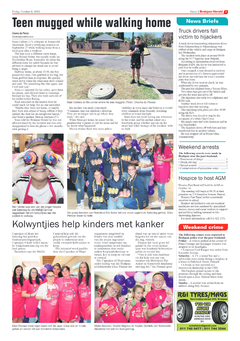 Brakpan Herald 6 October 2023 page 3