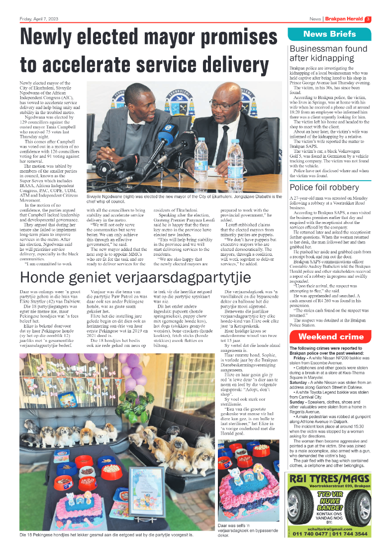 Brakpan Herald 7 April 2022 page 3