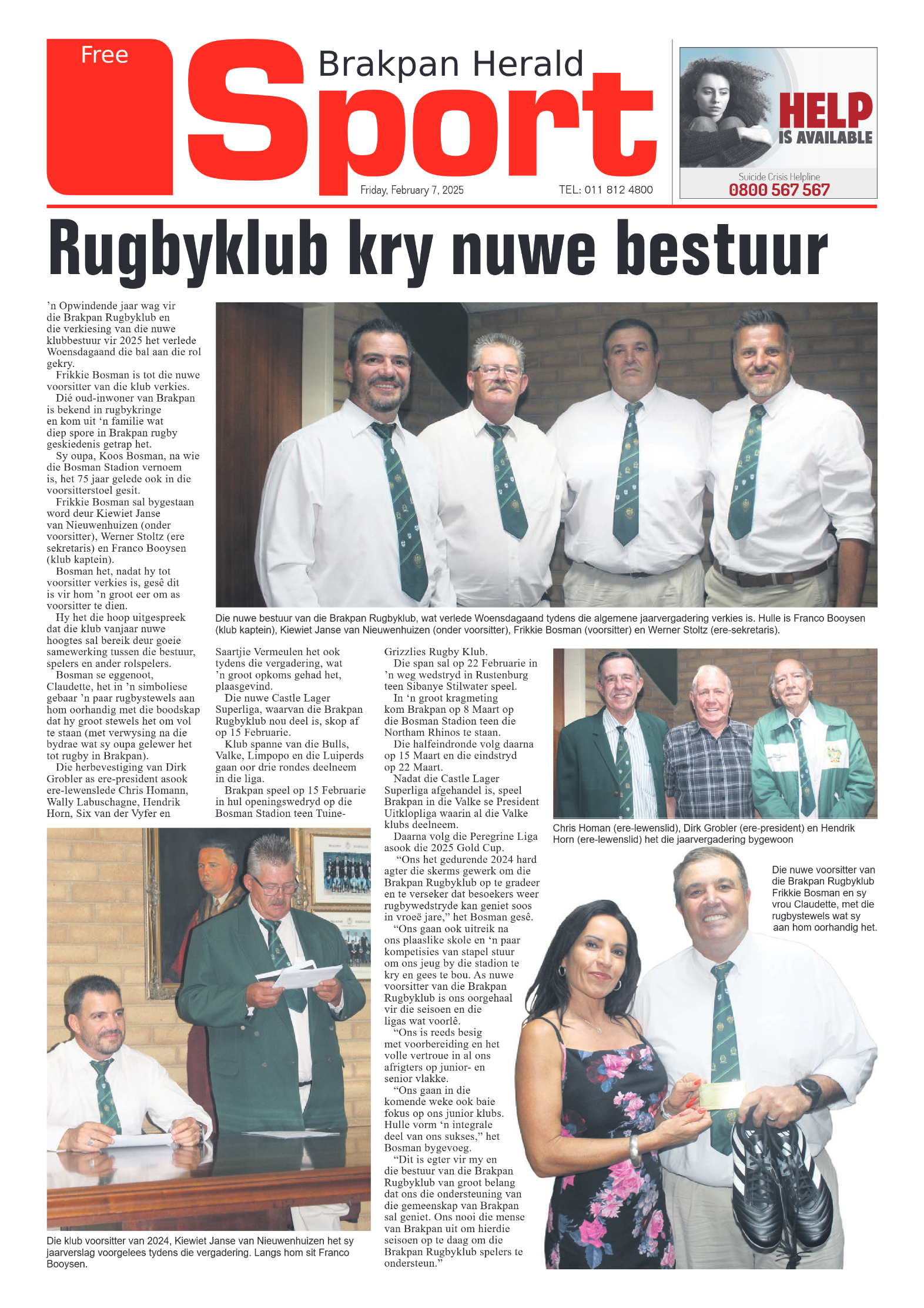 Brakpan Herald 7 February 2025 page 8