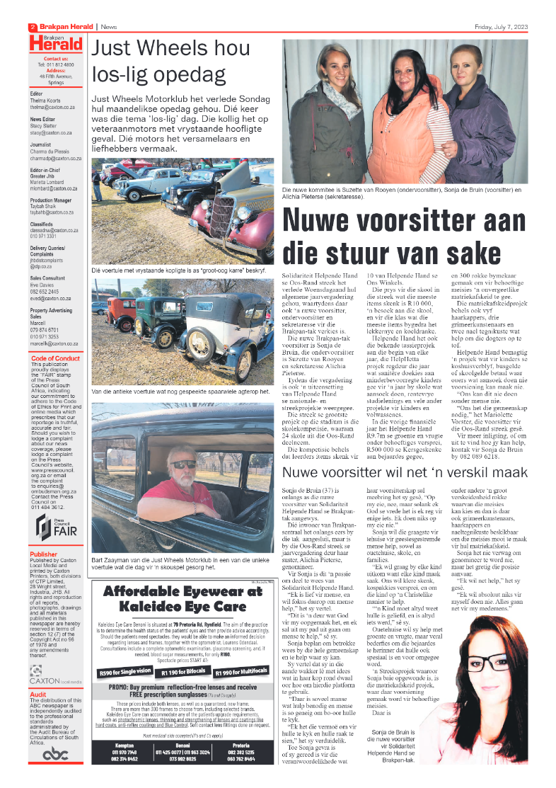 Brakpan Herald 7 July 2022 page 2