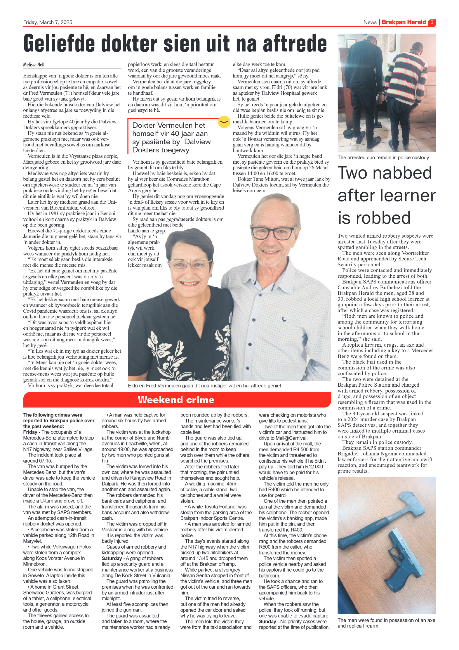 Brakpan Herald 7 March 2025 page 3