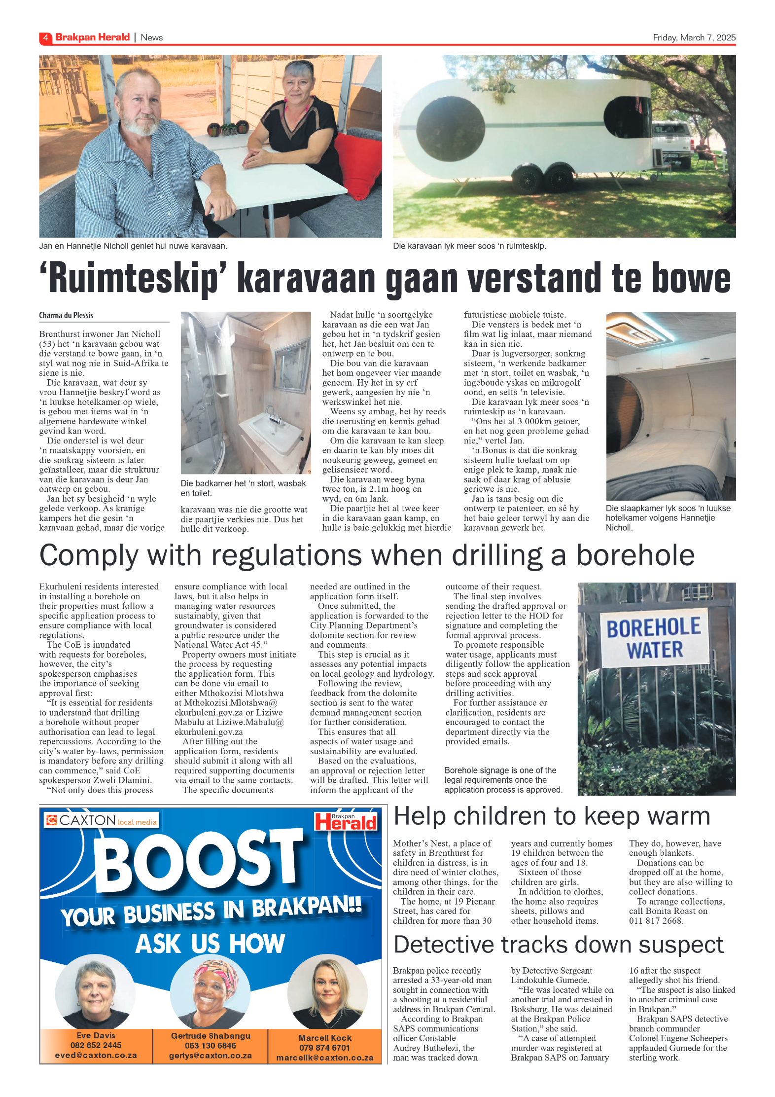 Brakpan Herald 7 March 2025 page 4