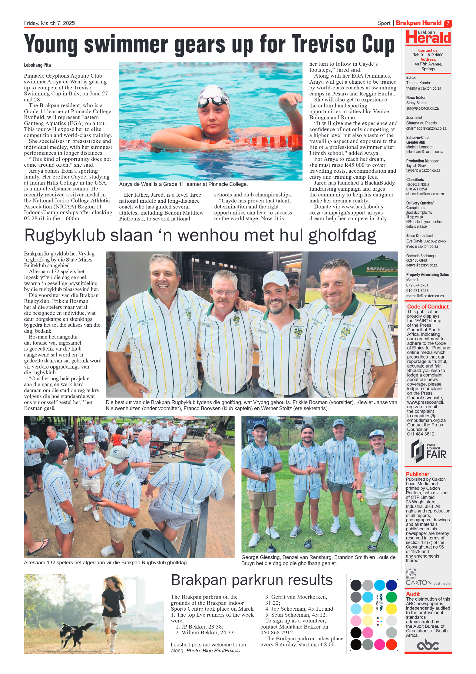 Brakpan Herald 7 March 2025 page 7