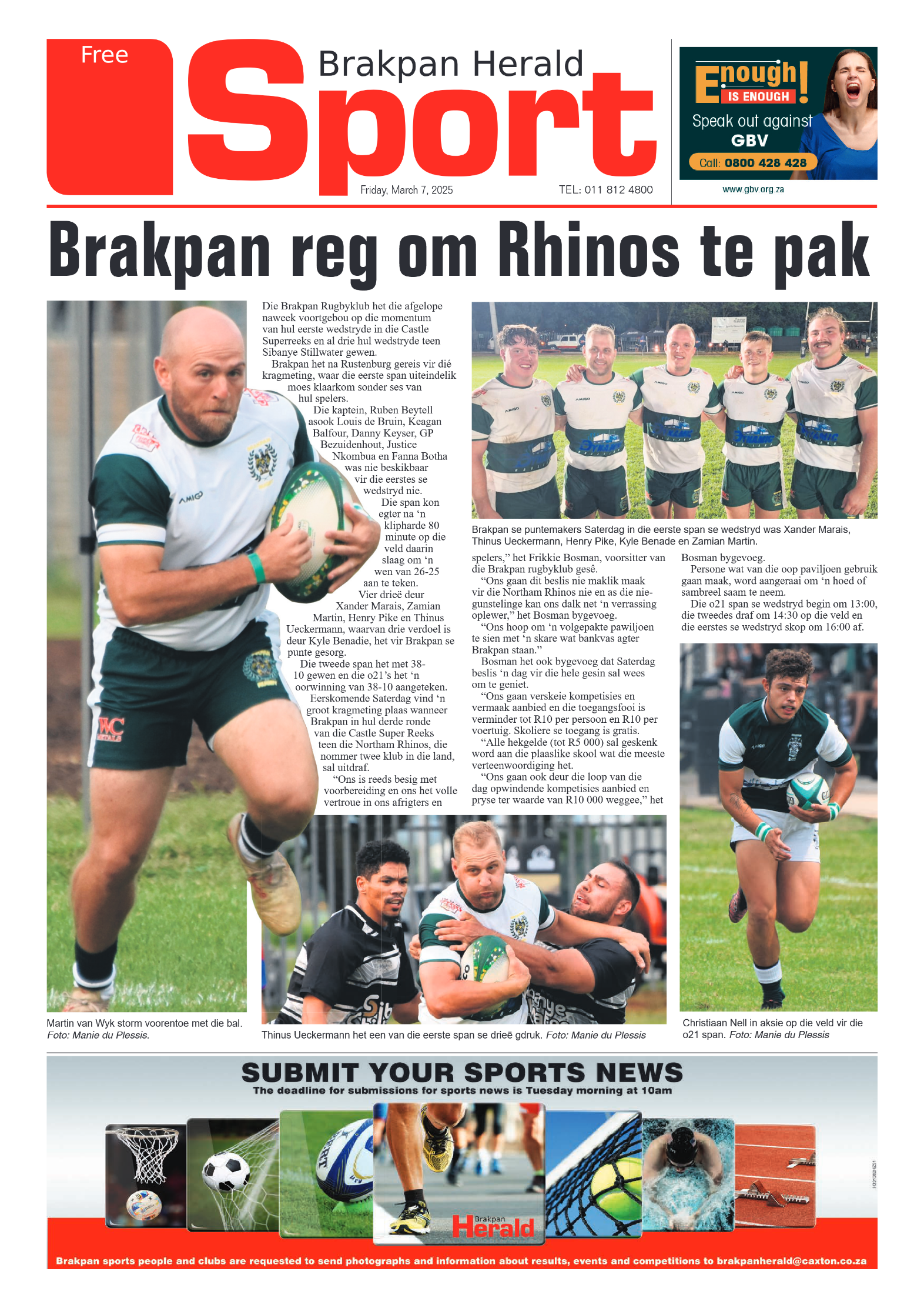 Brakpan Herald 7 March 2025 page 8