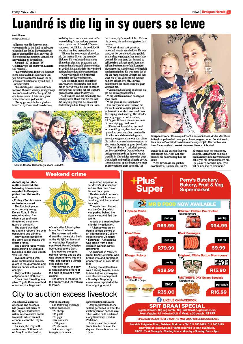 Brakpan Herald 7 May 2021 page 3