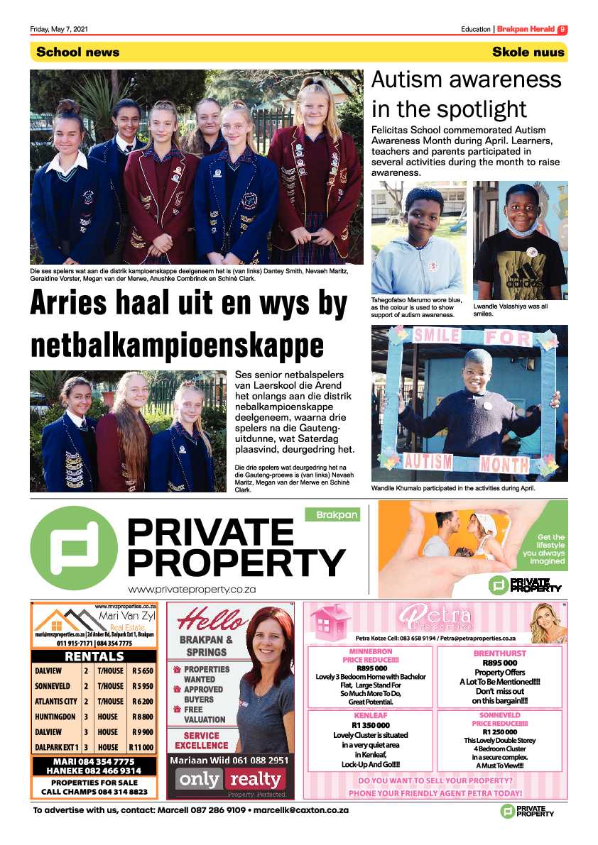 Brakpan Herald 7 May 2021 page 9