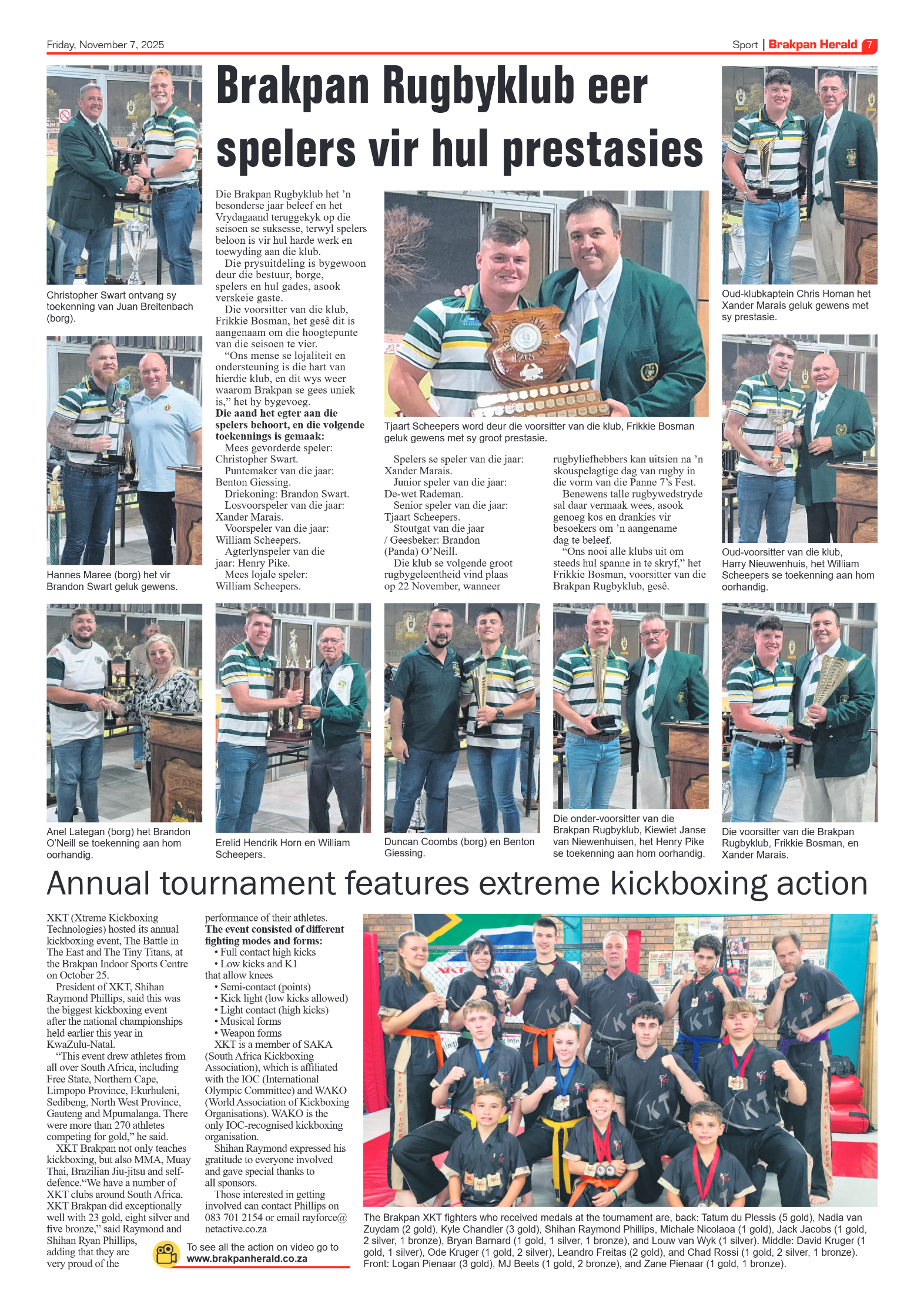 Brakpan Herald 7 November 2025 page 19