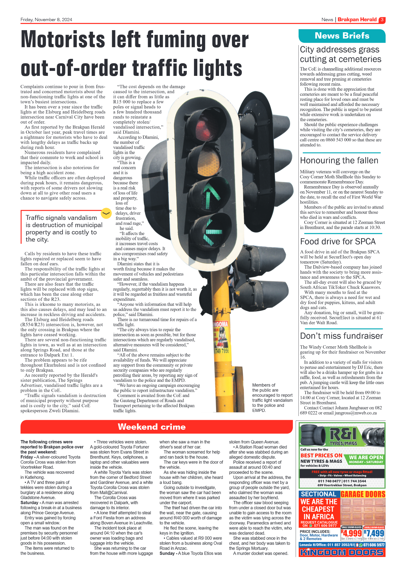 Brakpan Herald 8 November 2024 page 3