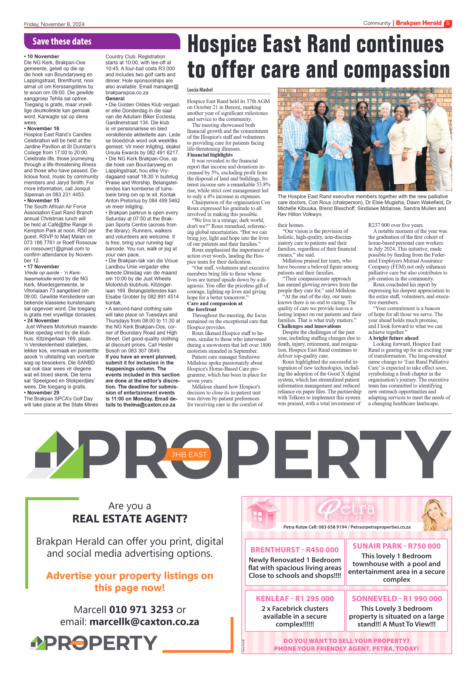 Brakpan Herald 8 November 2024 page 5