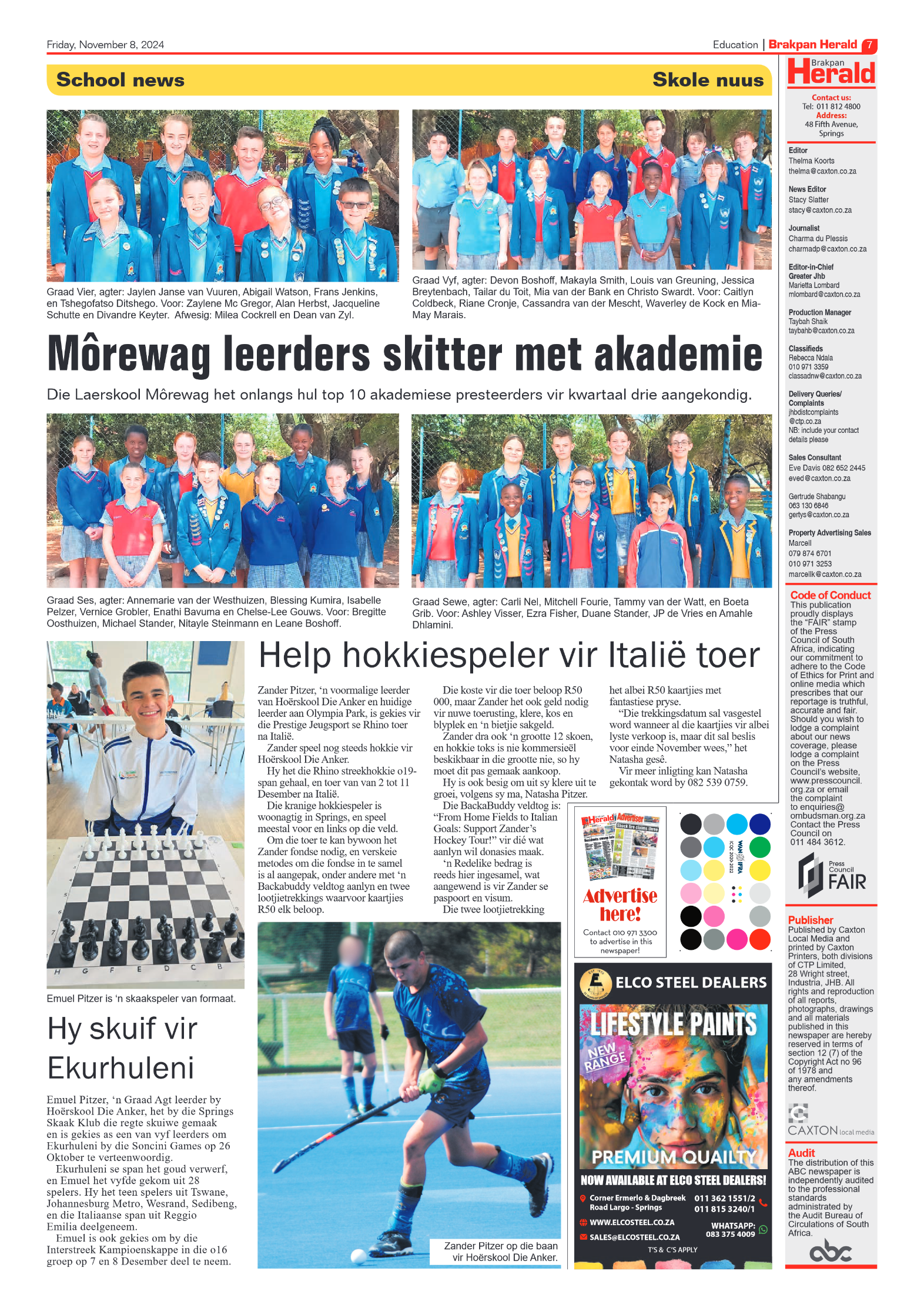 Brakpan Herald 8 November 2024 page 7