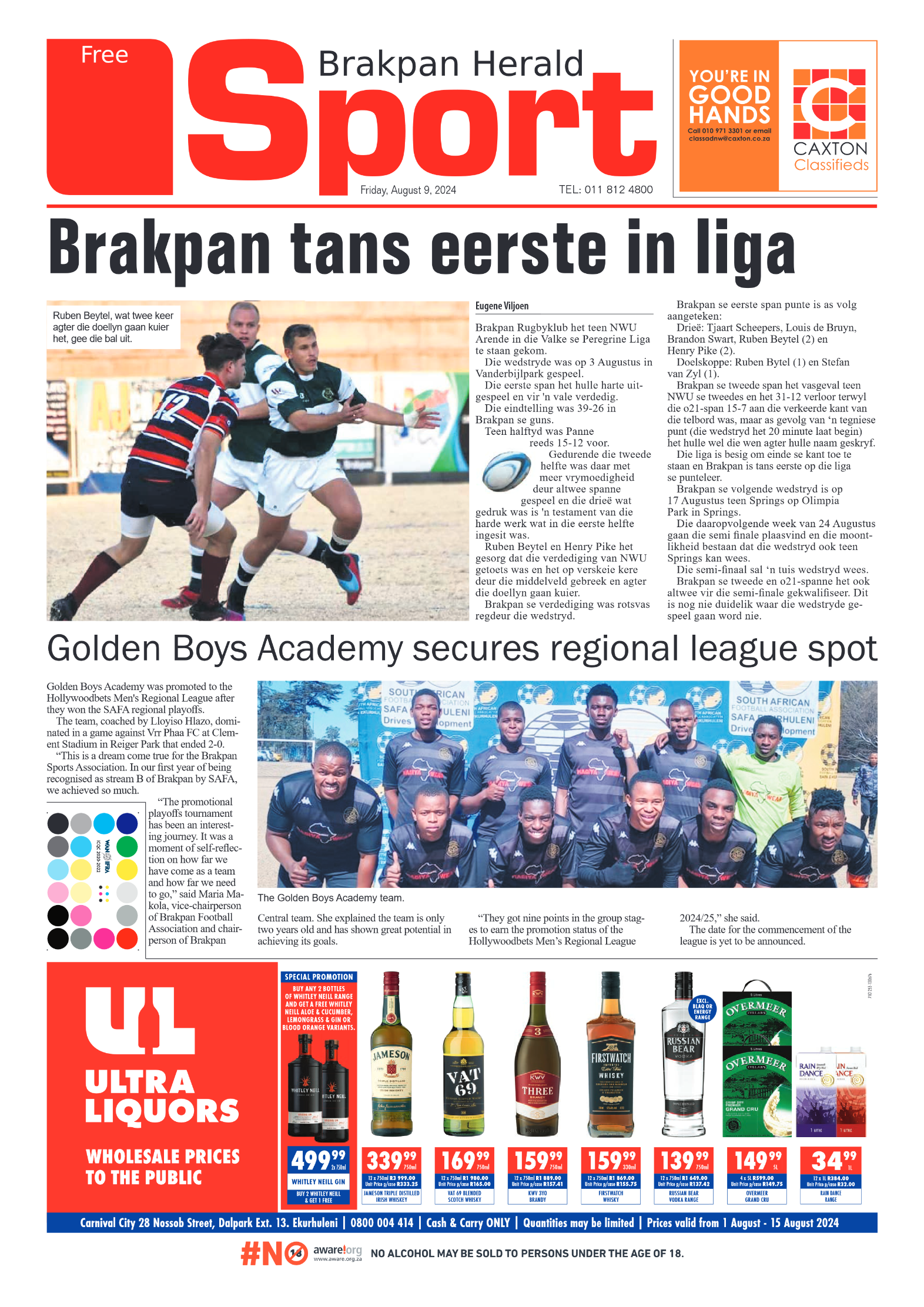 Brakpan Herald 9 August 2024 page 8