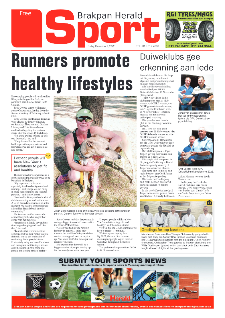 Brakpan Herald 9 Dec 2022 page 8