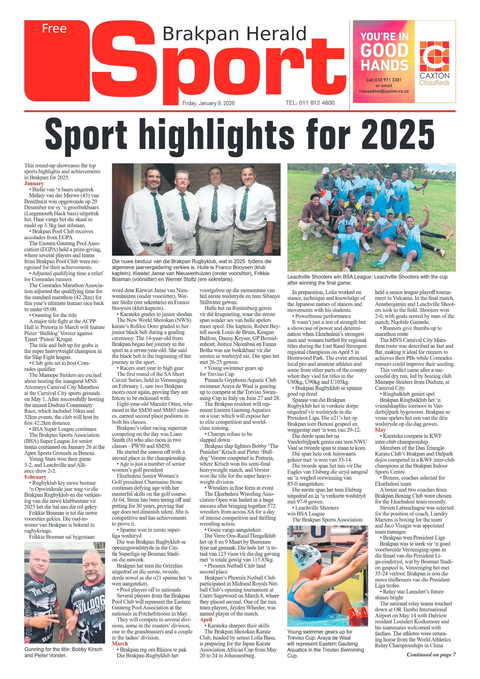 Brakpan Herald 9 January 2026 page 8