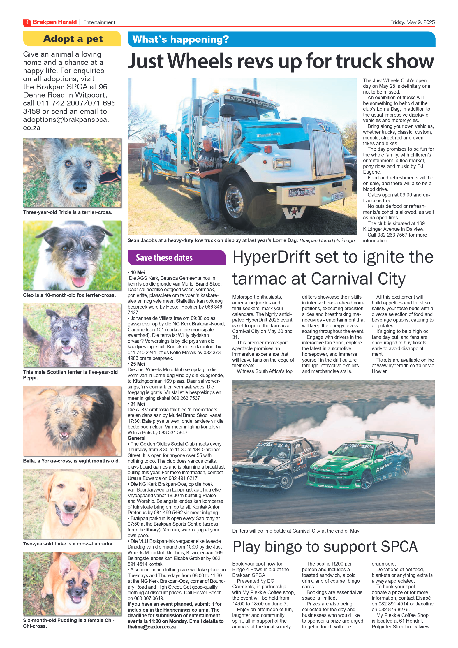 Brakpan Herald 9 May 2025 page 4