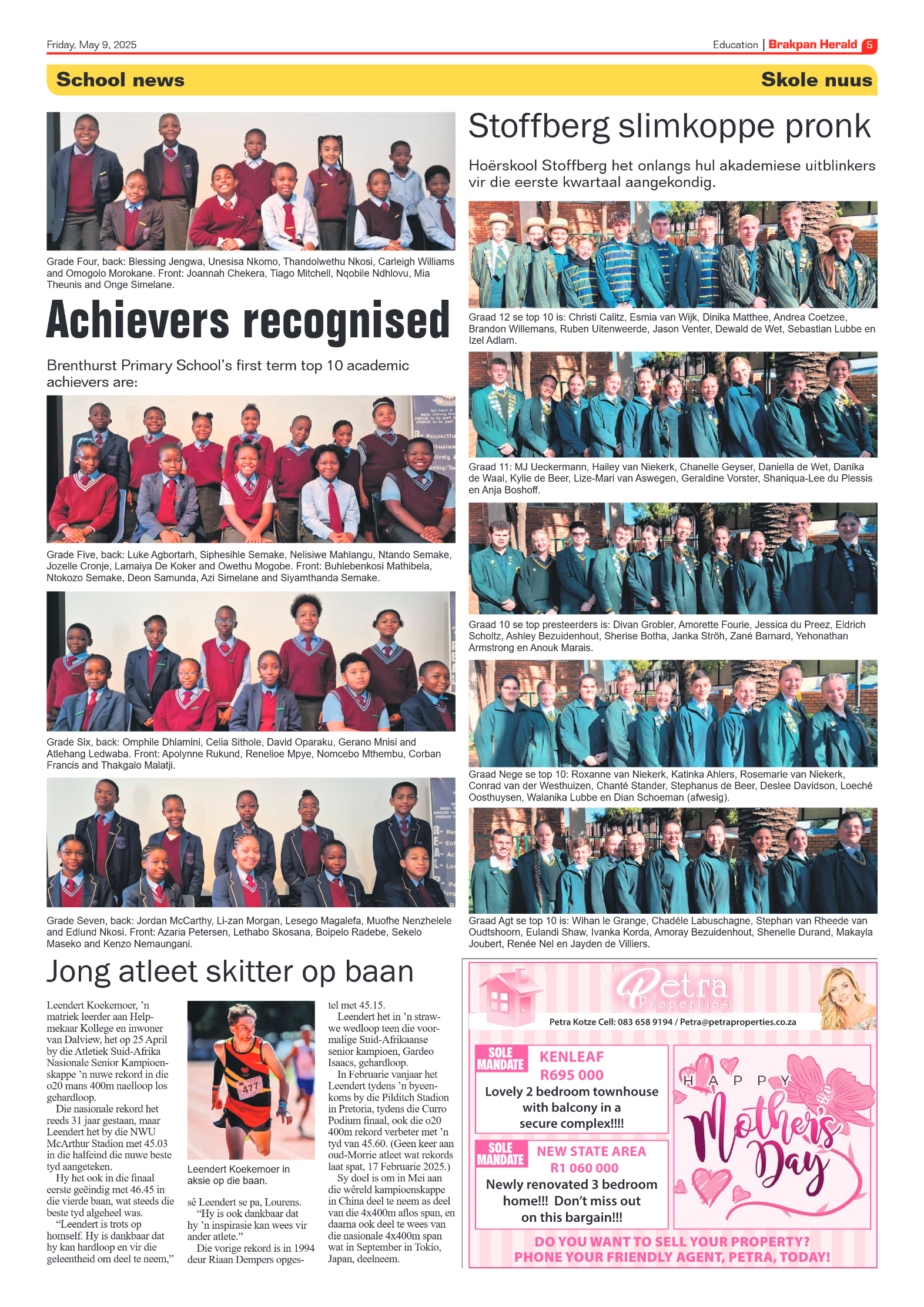 Brakpan Herald 9 May 2025 page 5