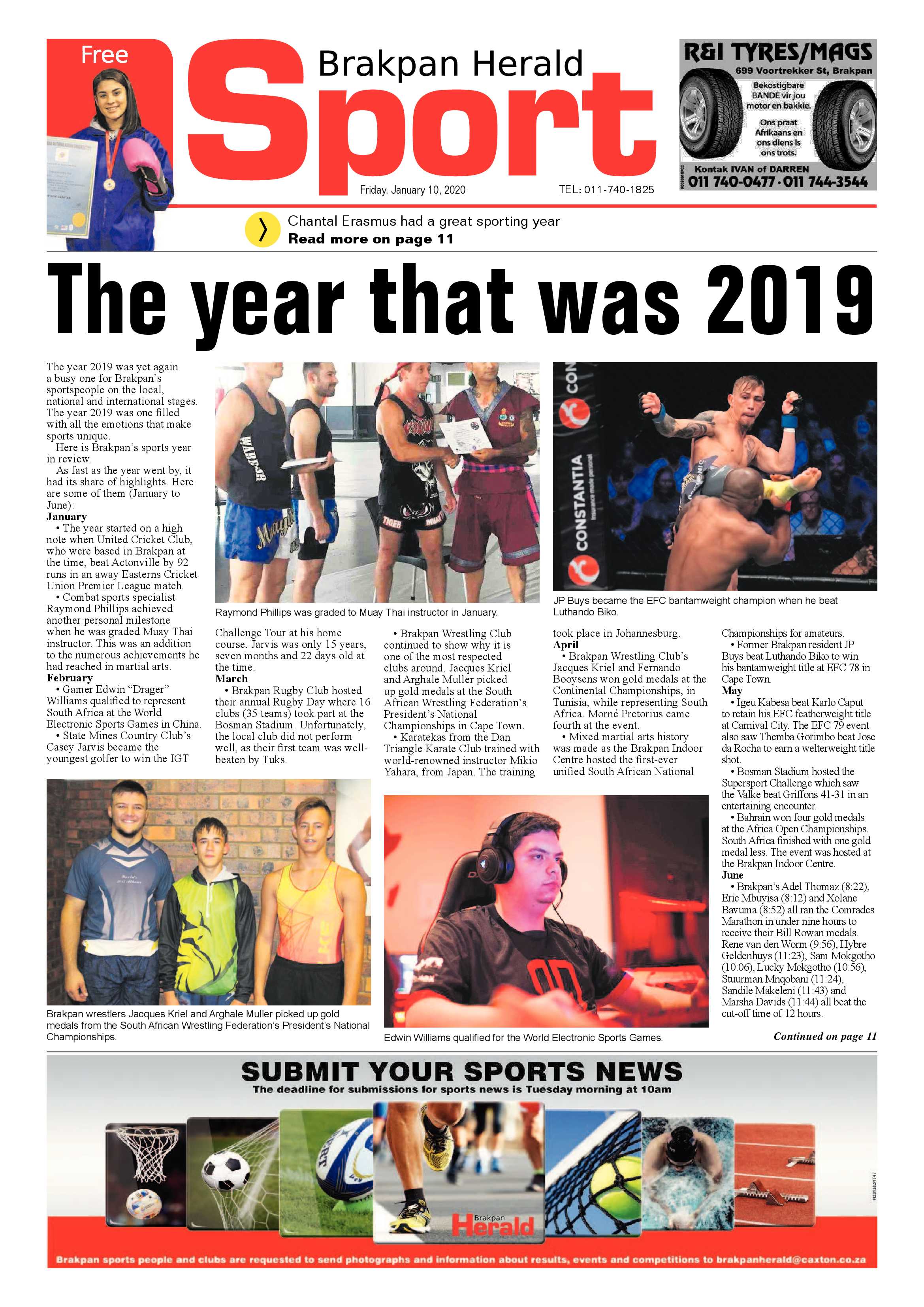 Brakpan Herald  10 January 2020 page 12