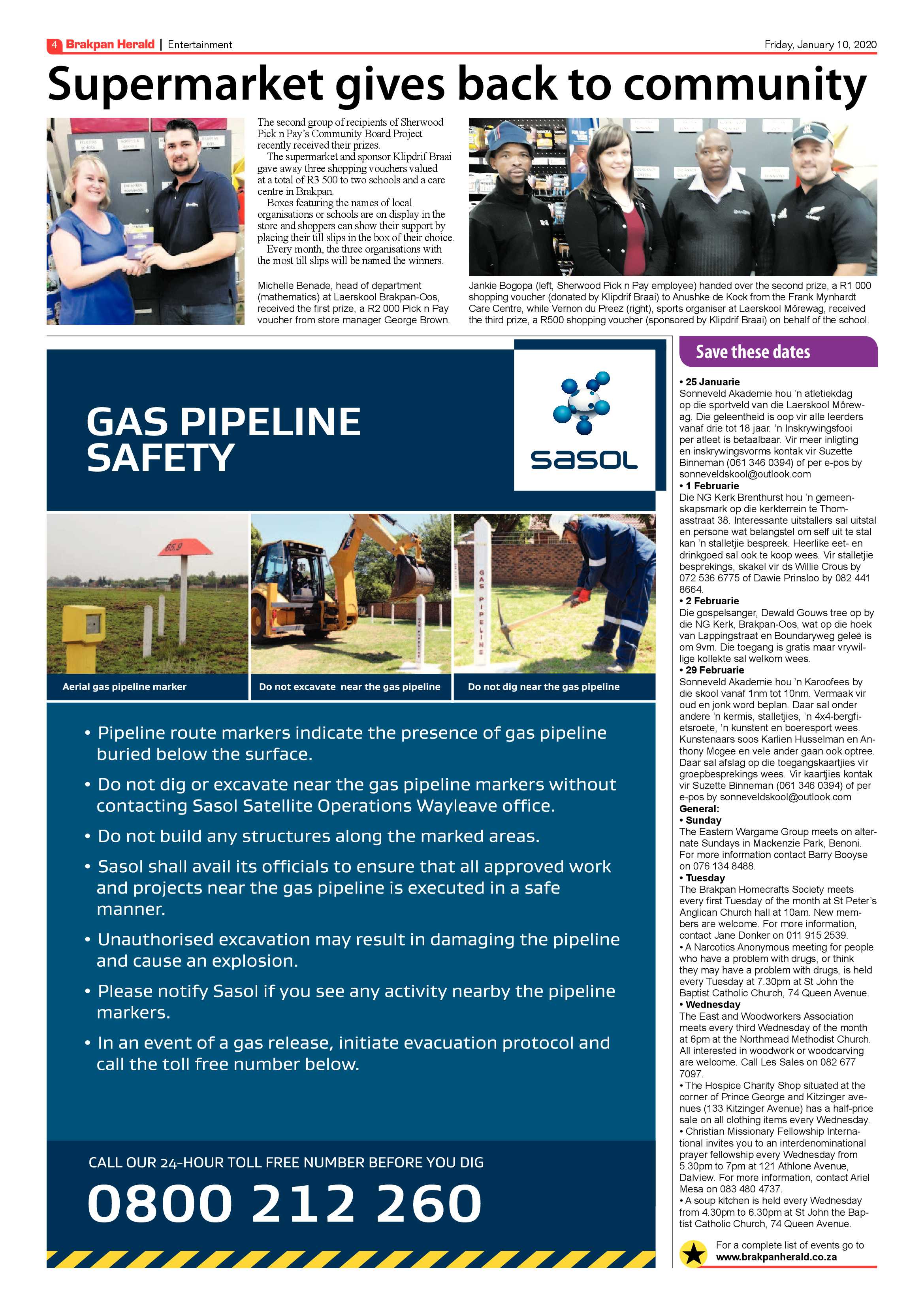 Brakpan Herald  10 January 2020 page 4