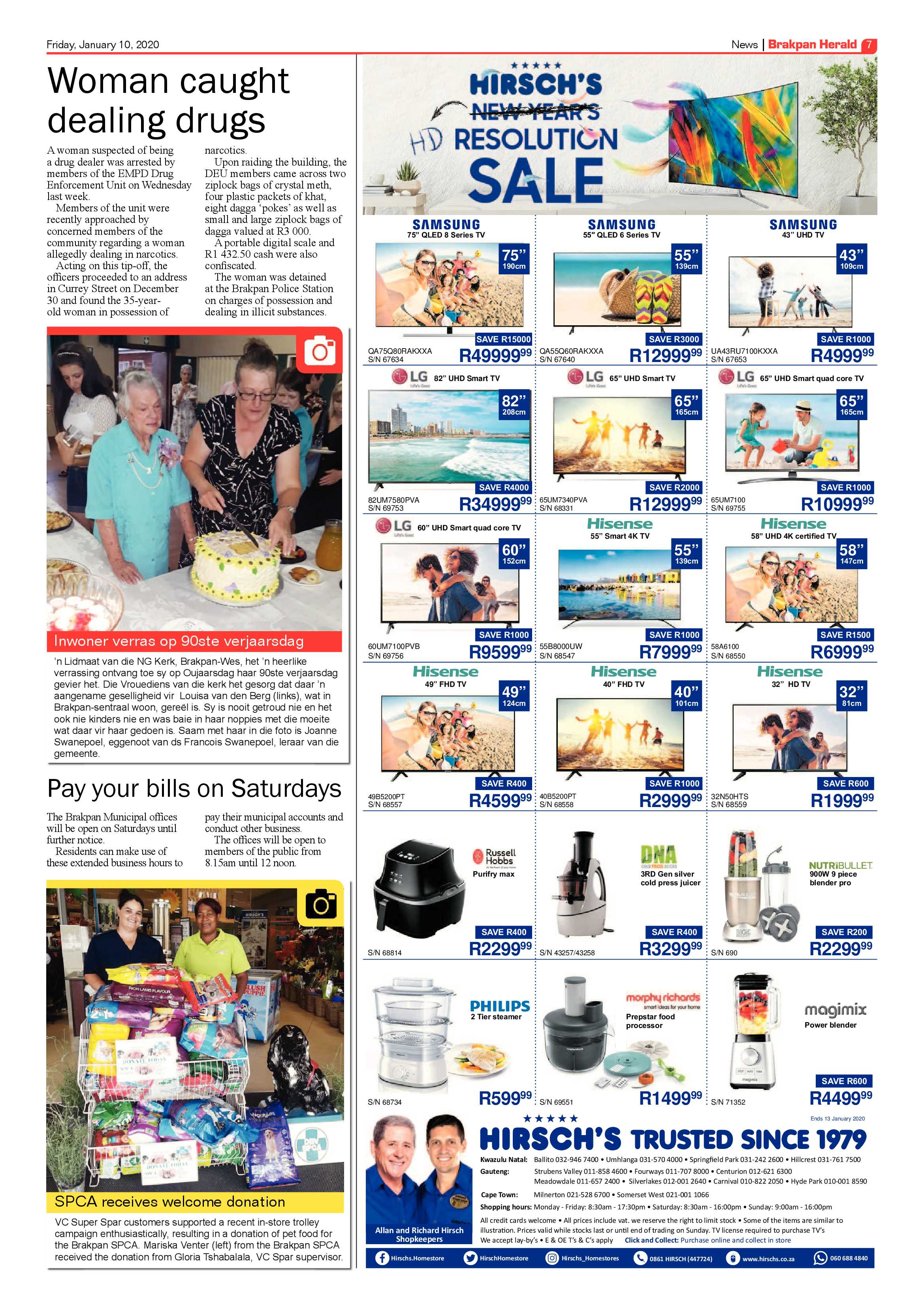 Brakpan Herald  10 January 2020 page 7