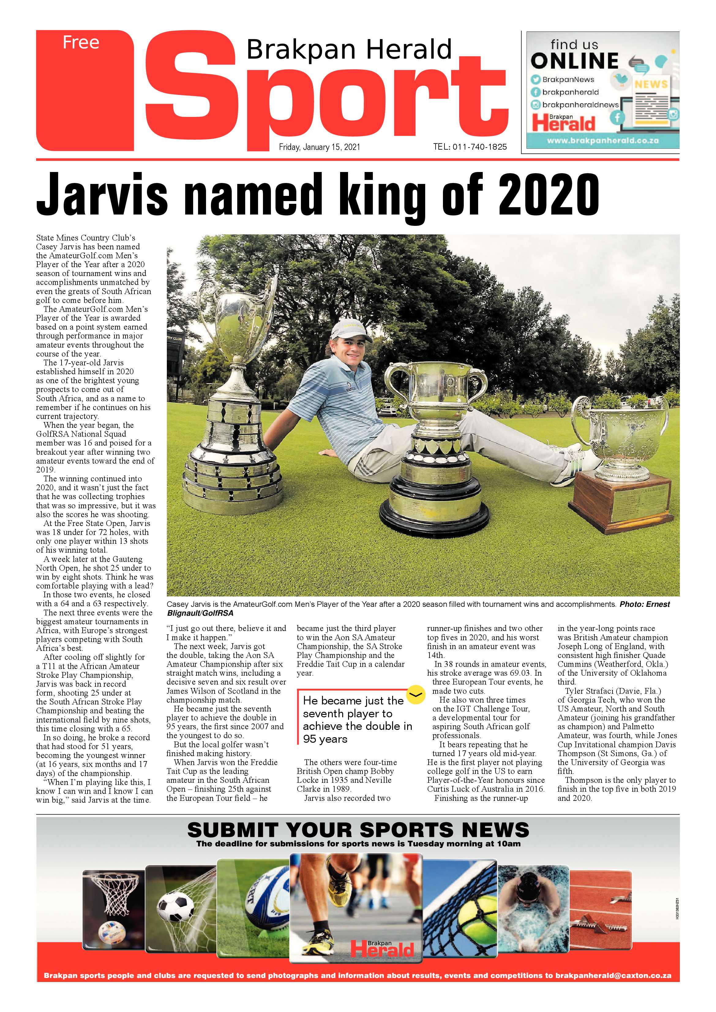 Brakpan Herald  15 January 2021 page 8