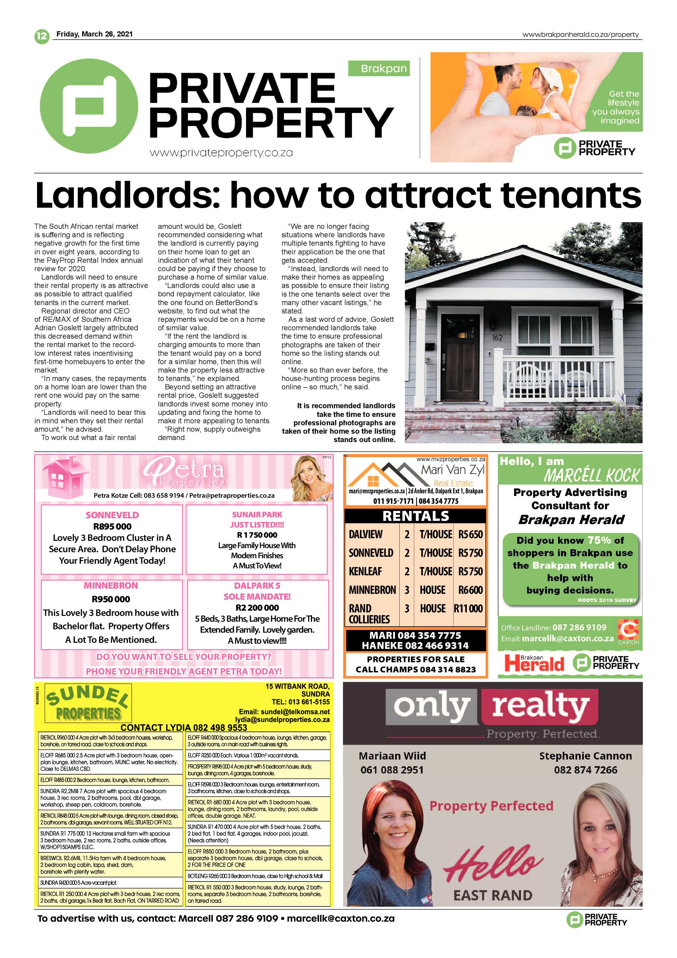 Brakpan Herald  26 March 2021 page 12