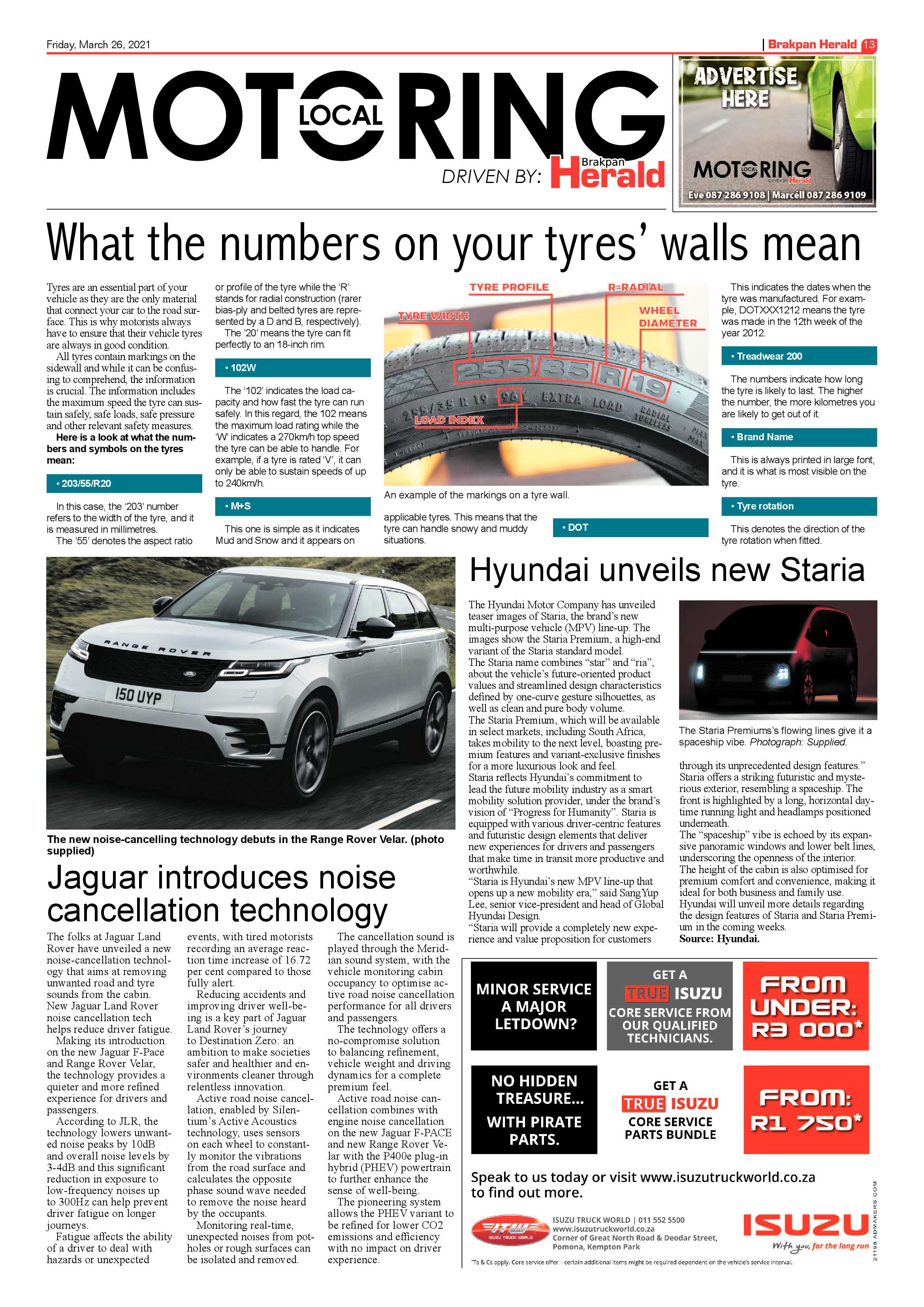 Brakpan Herald  26 March 2021 page 13
