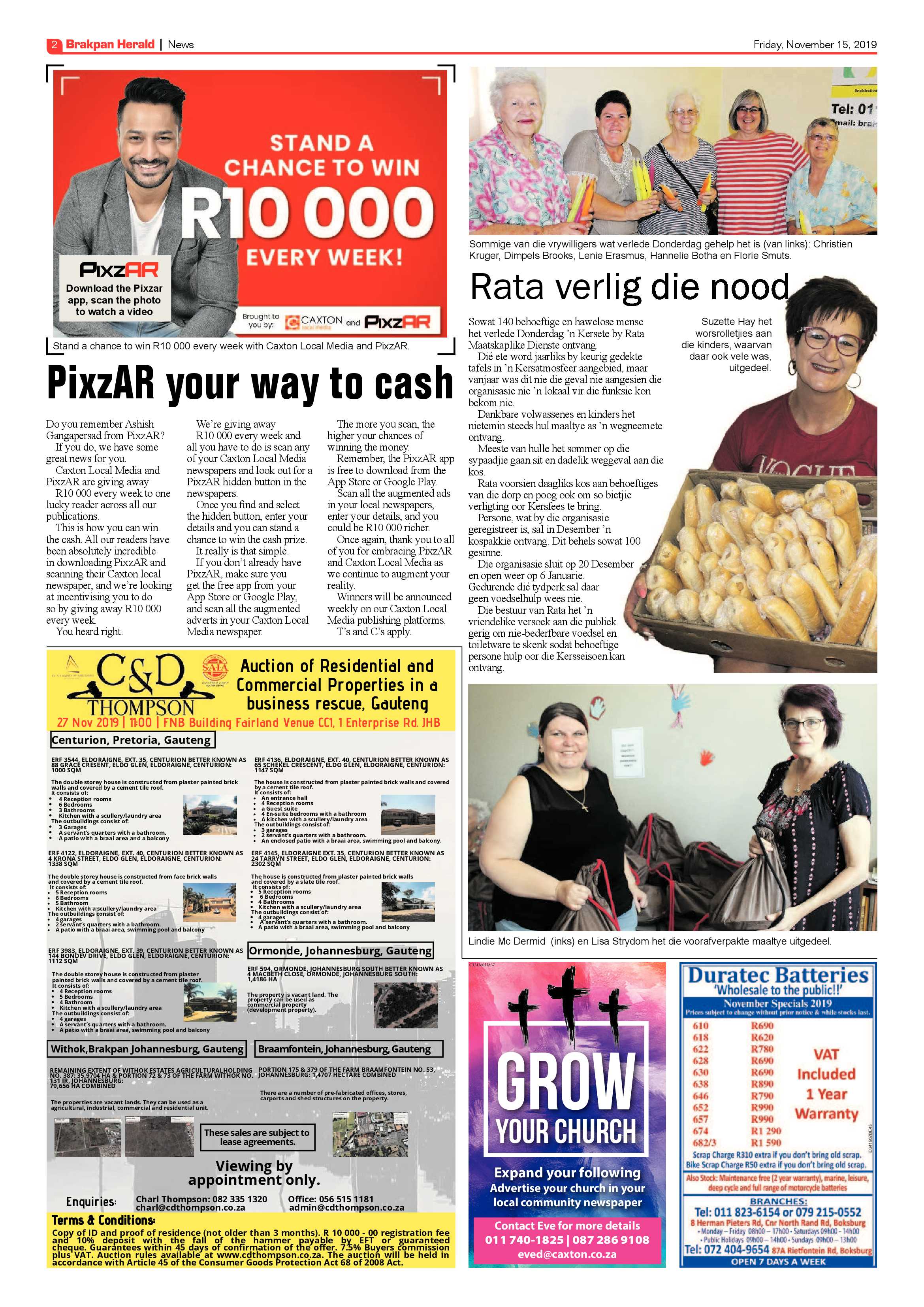 Brakpan Herlad 15 November 2019 page 2