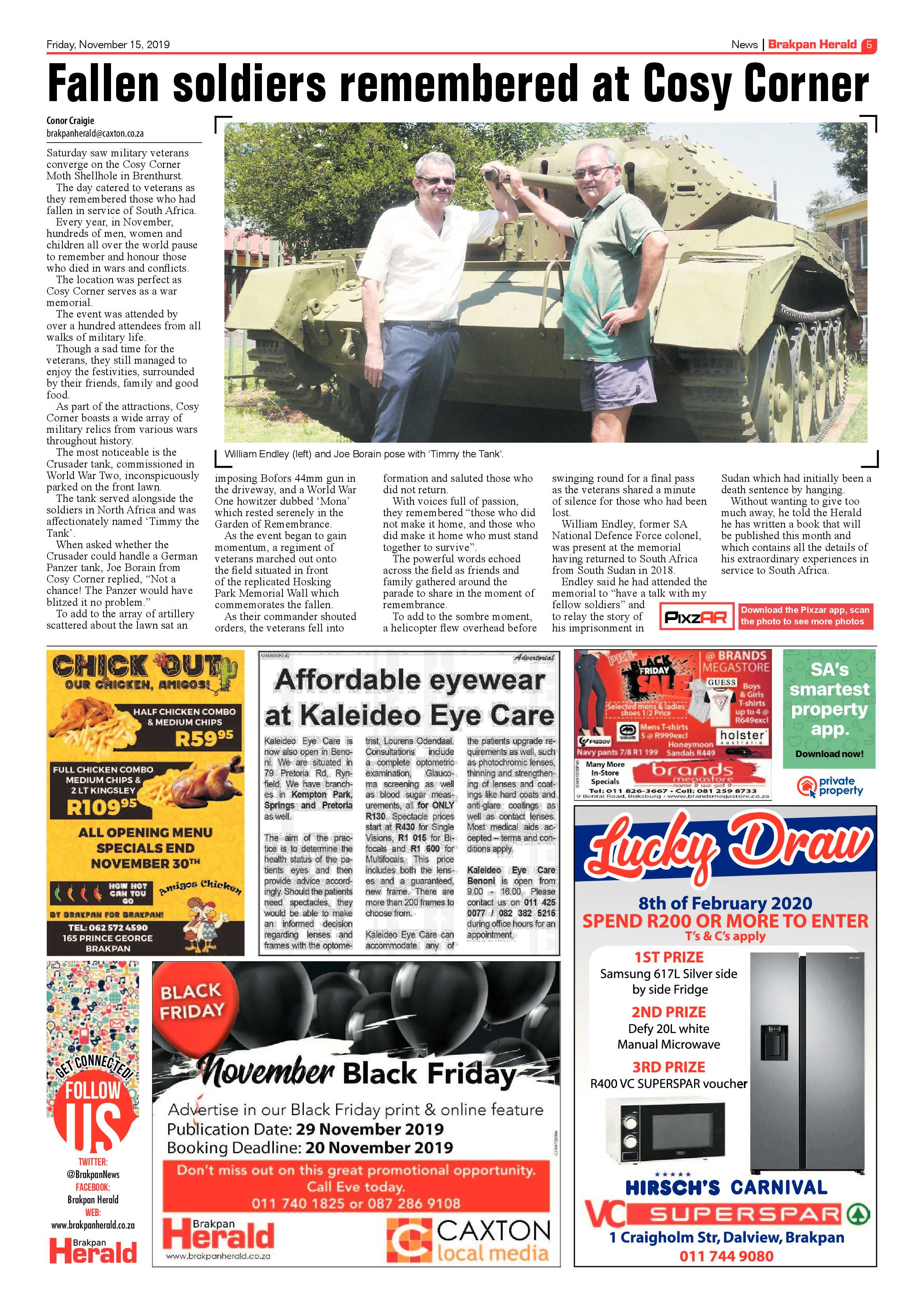 Brakpan Herlad 15 November 2019 page 5