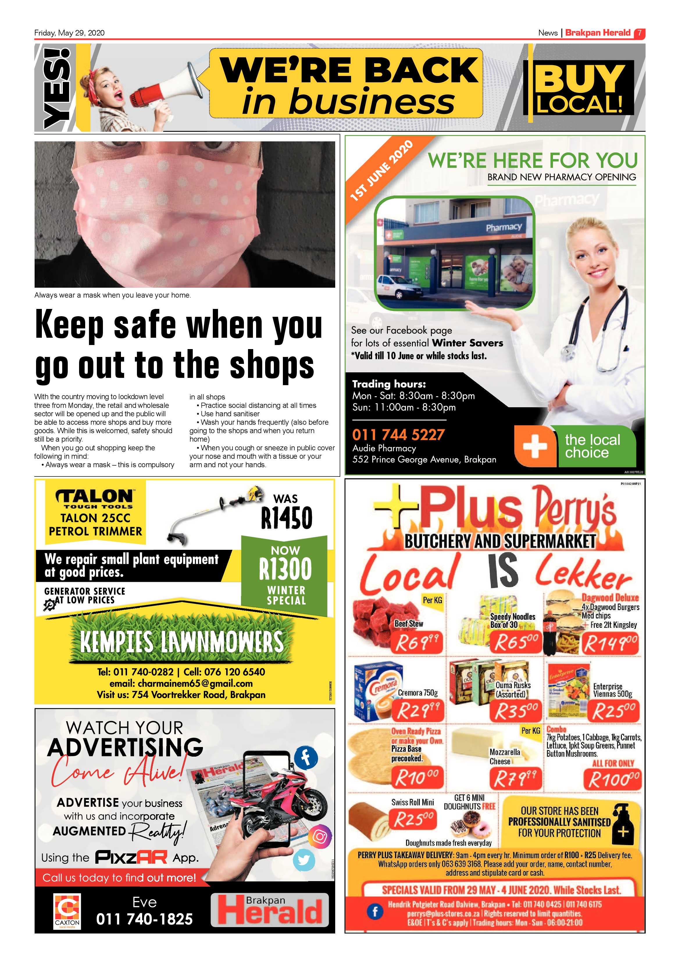 Brakpan Herlad 29 May 2020 page 7