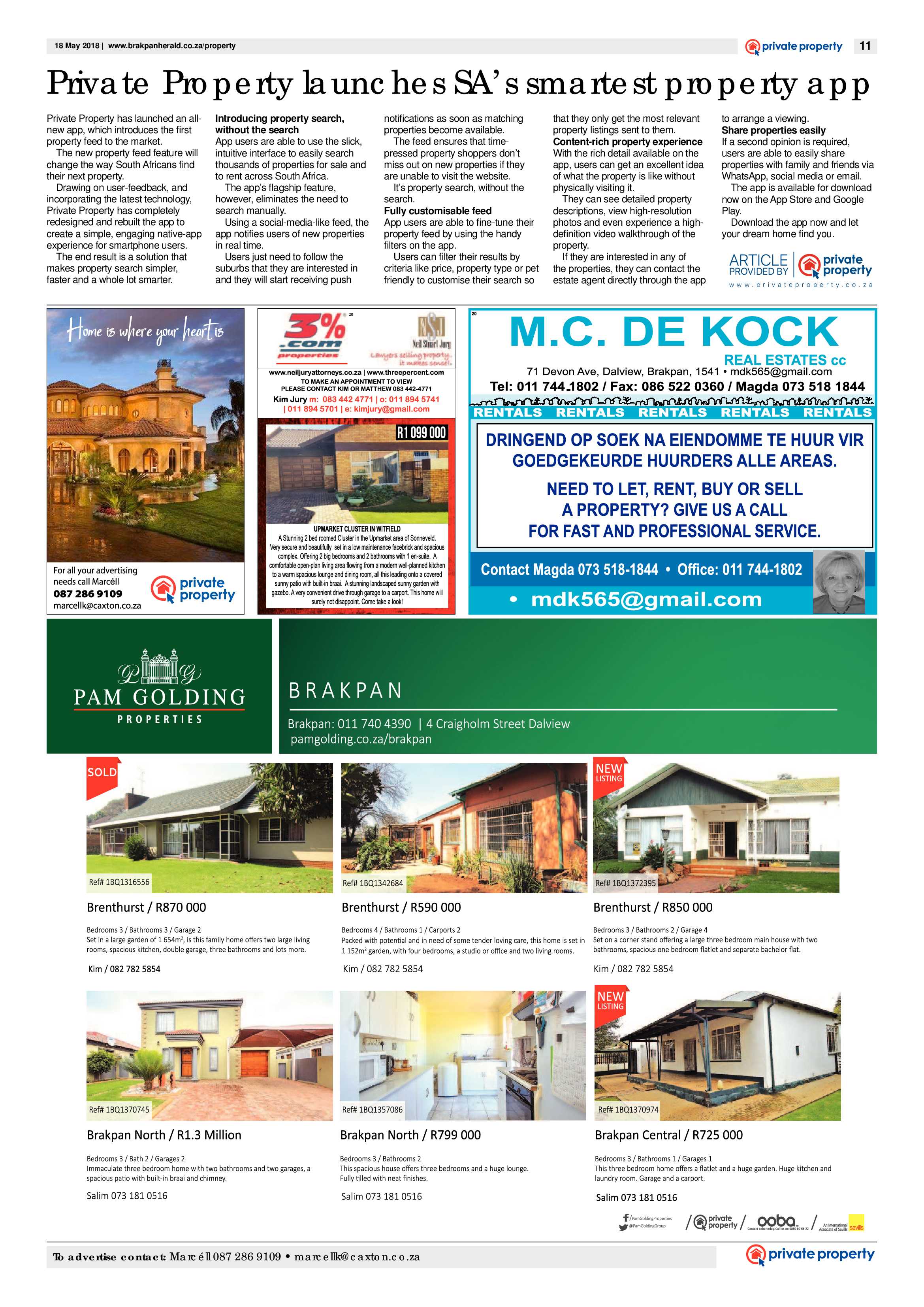 Brakpan Herald 18 May 2018 page 11