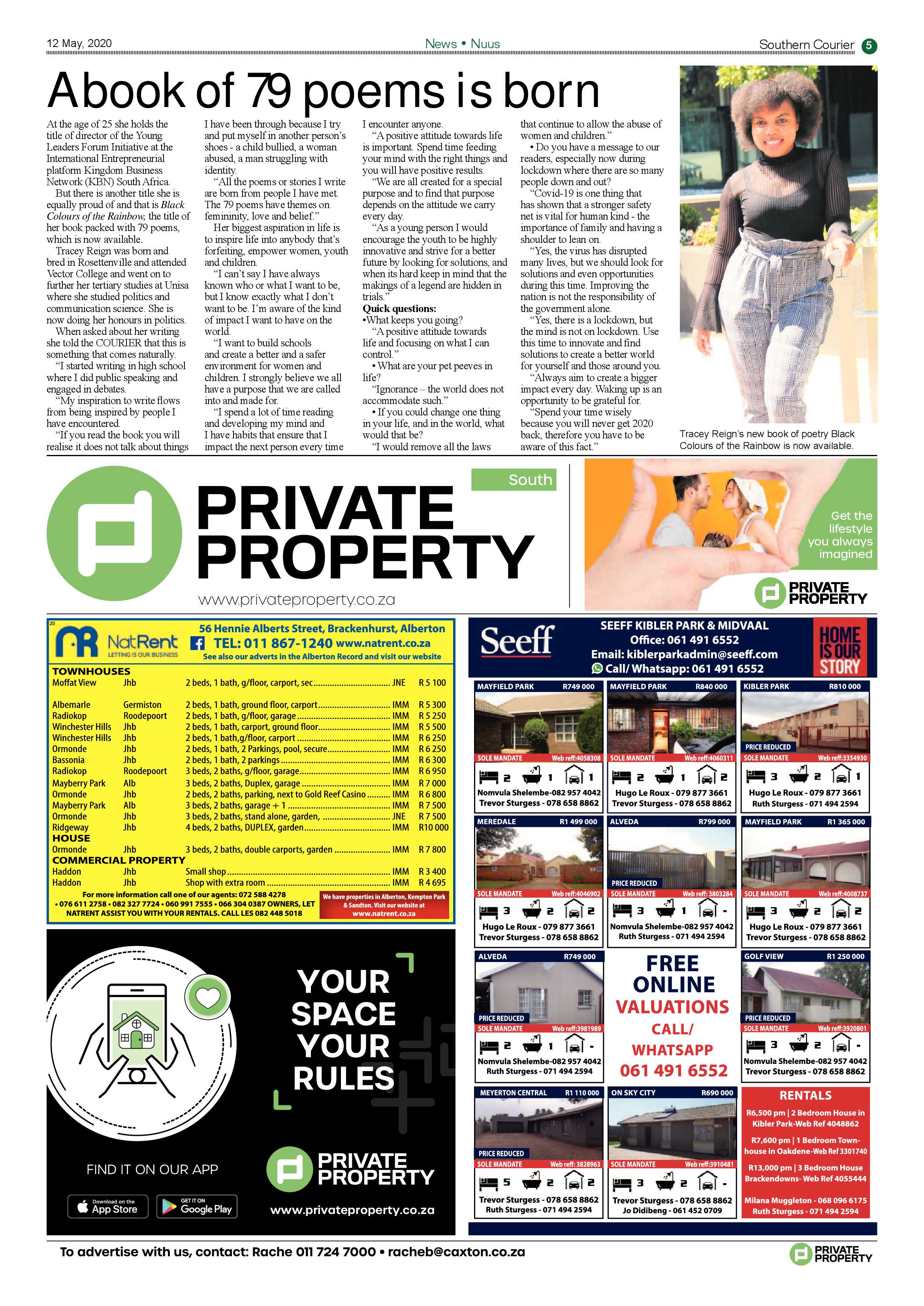 Southern Courier 12 May 2020 page 5